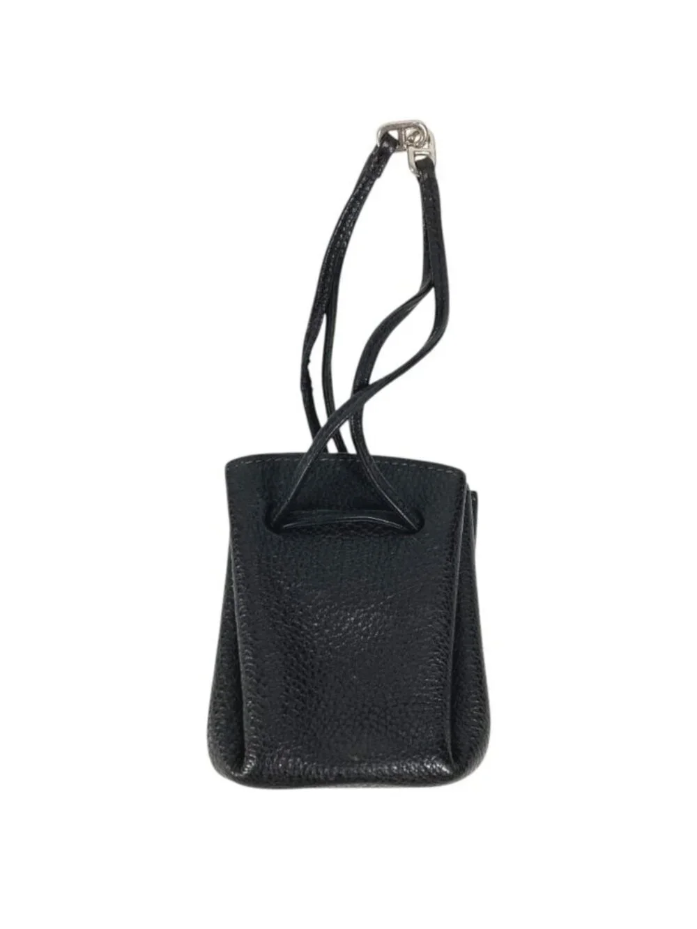 Hermes Pouch Vespa Leather Black